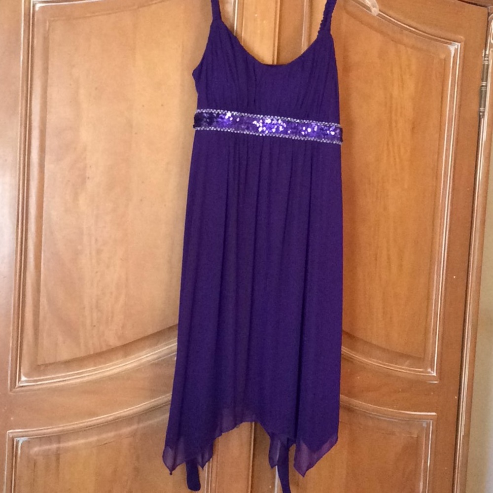 Flowy purple Dresde